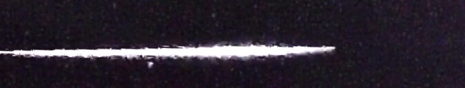 Unprocessed fireball image