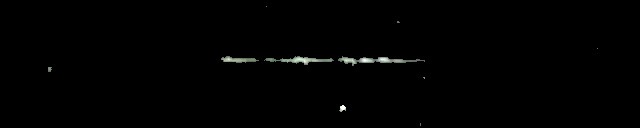 Processed fireball image