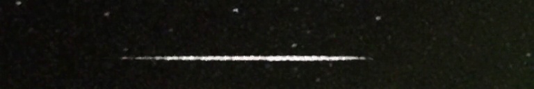 Unprocessed fireball image