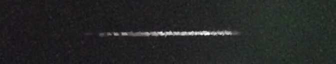 Unprocessed fireball image