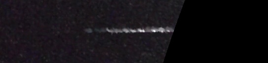 Unprocessed fireball image