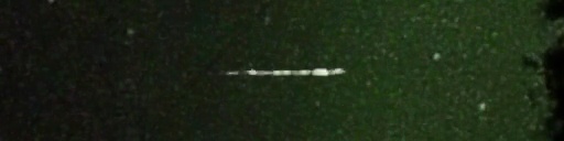 Unprocessed fireball image