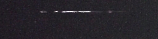 Unprocessed fireball image