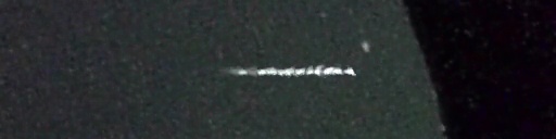 Unprocessed fireball image