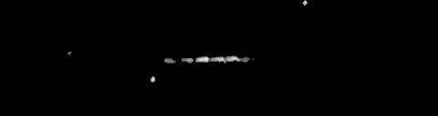 Processed fireball image