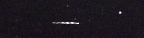 Unprocessed fireball image