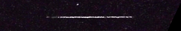 Unprocessed fireball image