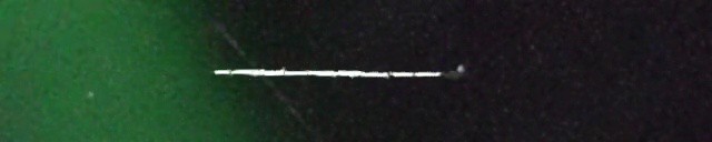 Unprocessed fireball image