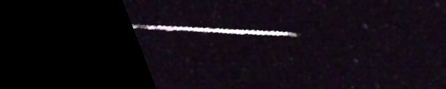 Unprocessed fireball image