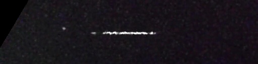 Unprocessed fireball image