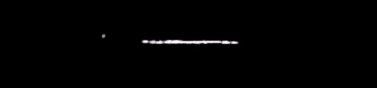 Processed fireball image