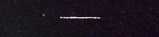 Unprocessed fireball image