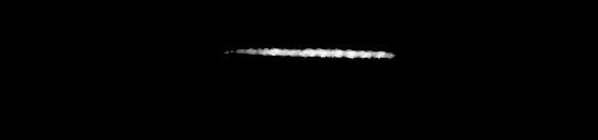 Processed fireball image