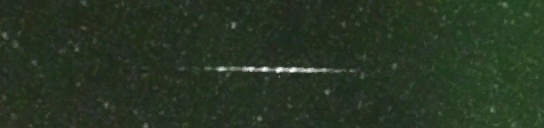 Unprocessed fireball image