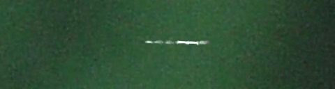 Unprocessed fireball image