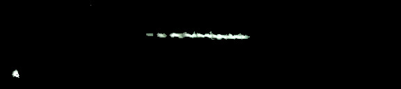 Processed fireball image