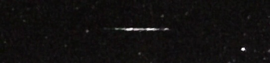 Unprocessed fireball image