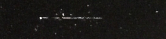 Unprocessed fireball image