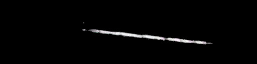 Processed fireball image