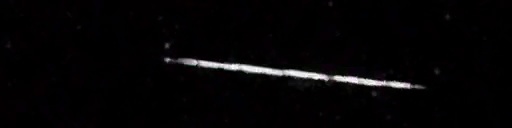 Unprocessed fireball image