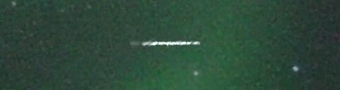 Unprocessed fireball image