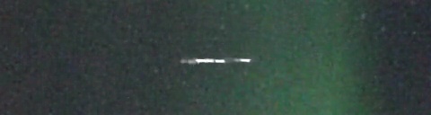 Unprocessed fireball image