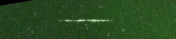 Unprocessed fireball image