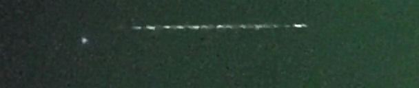 Unprocessed fireball image