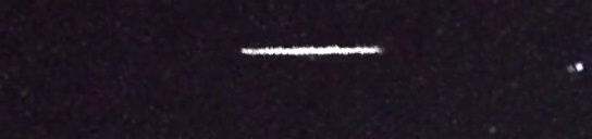 Unprocessed fireball image