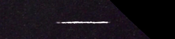 Unprocessed fireball image