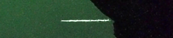 Unprocessed fireball image