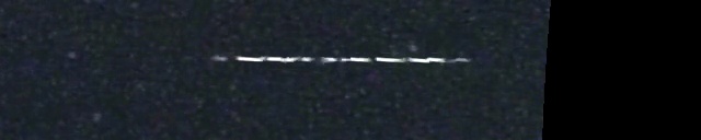 Unprocessed fireball image