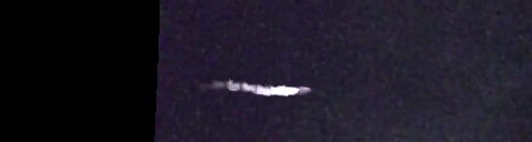 Unprocessed fireball image