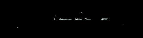 Processed fireball image