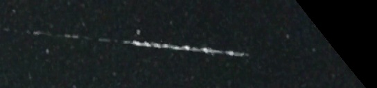 Unprocessed fireball image