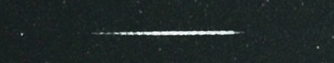 Unprocessed fireball image