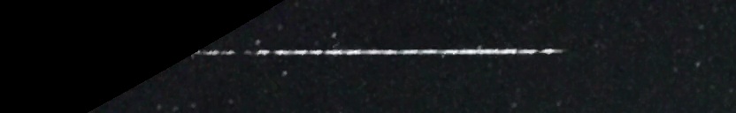 Unprocessed fireball image