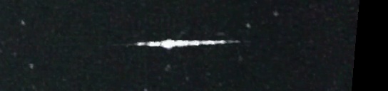 Unprocessed fireball image