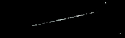 Processed fireball image