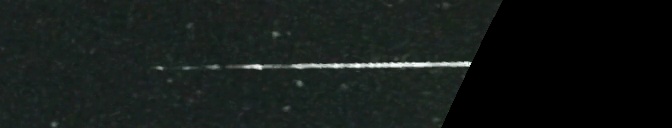 Unprocessed fireball image