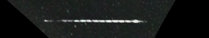 Unprocessed fireball image