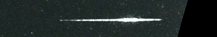 Unprocessed fireball image