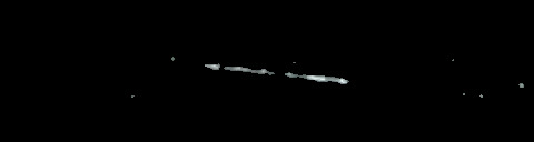 Processed fireball image