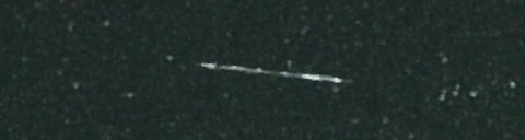 Unprocessed fireball image