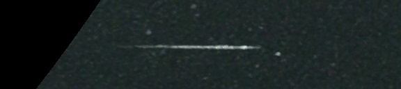 Unprocessed fireball image