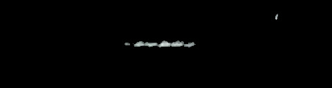 Processed fireball image