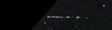 Unprocessed fireball image