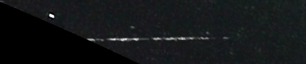 Unprocessed fireball image