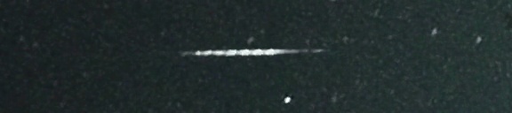Unprocessed fireball image