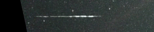 Unprocessed fireball image